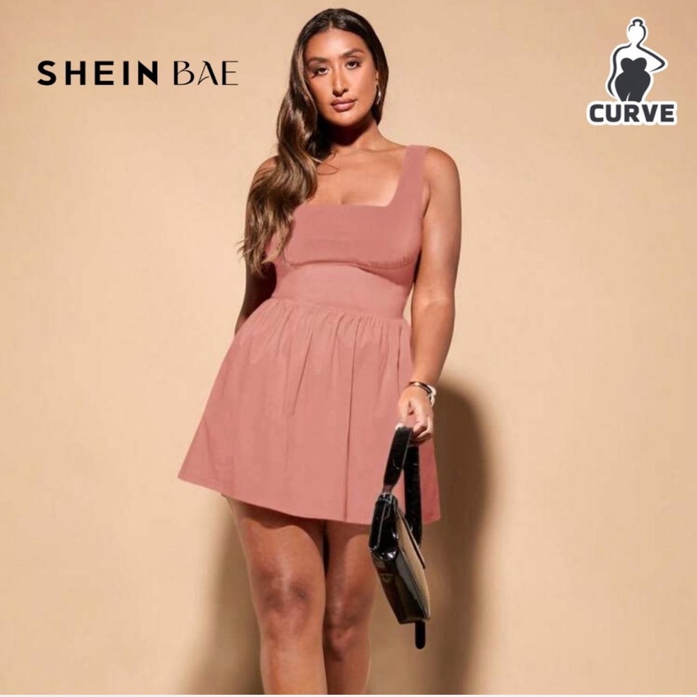 NWT SHEIN BAE Blush Mini Dress